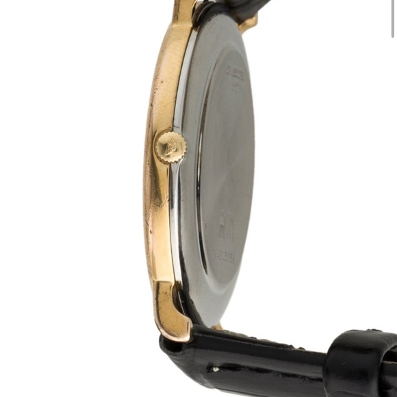 Longines Gold and Black Quartz Watch - Picture 3 of 4